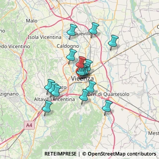 Mappa Piazzale Alcide De Gasperi, 36100 Vicenza VI, Italia (5.47)