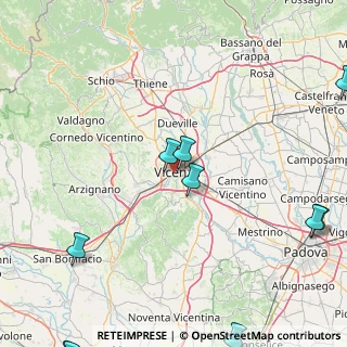 Mappa Piazzale Alcide De Gasperi, 36100 Vicenza VI, Italia (33.64867)