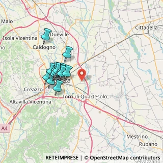 Mappa Strada S. Benedetto, 36100 Vicenza VI, Italia (6.07571)