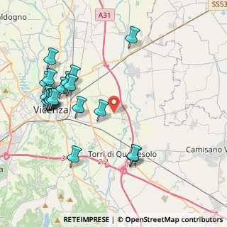 Mappa Strada S. Benedetto, 36100 Vicenza VI, Italia (4.51947)
