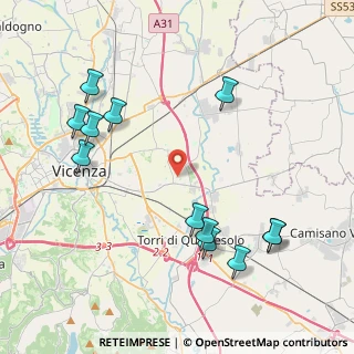 Mappa Strada S. Benedetto, 36100 Vicenza VI, Italia (4.7075)