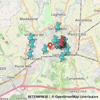 Mappa Via Alessandro Avogadro di Casanova, 36100 Vicenza VI, Italia (1.11)