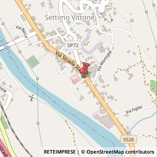 Mappa Strada Statale 26 della Valle d'Aosta, 23, 10010 Settimo Vittone, Torino (Piemonte)