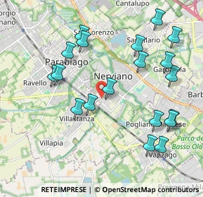 Mappa Via 1º Maggio, 20014 Nerviano MI, Italia (2.18316)