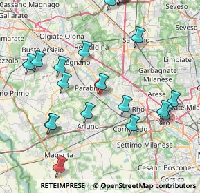 Mappa Via 1º Maggio, 20014 Nerviano MI, Italia (9.572)