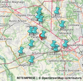 Mappa Via 1º Maggio, 20014 Nerviano MI, Italia (6.85714)