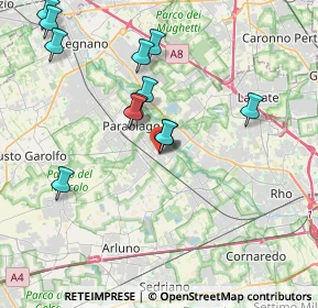 Mappa Via 1º Maggio, 20014 Nerviano MI, Italia (3.95333)