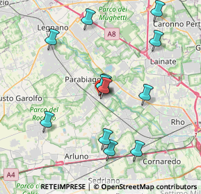 Mappa Via 1º Maggio, 20014 Nerviano MI, Italia (3.89083)