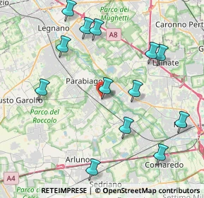 Mappa Via 1º Maggio, 20014 Nerviano MI, Italia (4.53462)