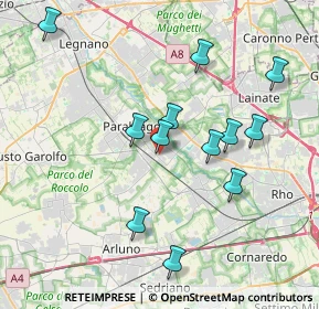 Mappa Via 1º Maggio, 20014 Nerviano MI, Italia (3.77417)