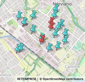 Mappa Via 1º Maggio, 20014 Nerviano MI, Italia (0.4385)