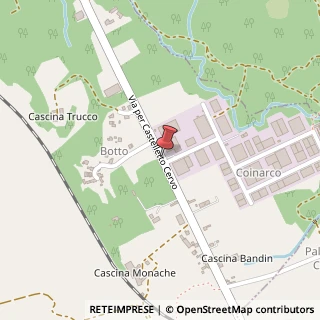 Mappa Via per Castelletto Cervo, 421, 13836 Cossato, Biella (Piemonte)