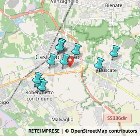 Mappa SP 34, 20022 Castano Primo MI (1.43091)