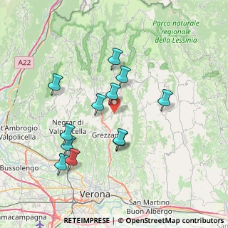Mappa Località Piazzola Rosaro di, 37023 Grezzana VR, Italia (7.095)