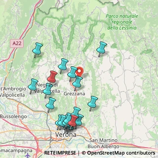 Mappa Località Piazzola Rosaro di, 37023 Grezzana VR, Italia (9.228)