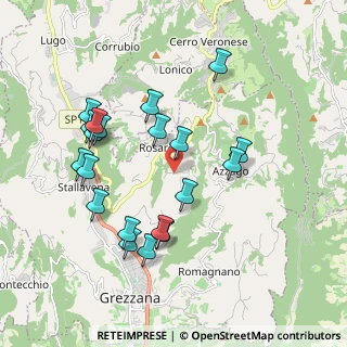 Mappa Località Piazzola Rosaro di, 37023 Grezzana VR, Italia (1.902)