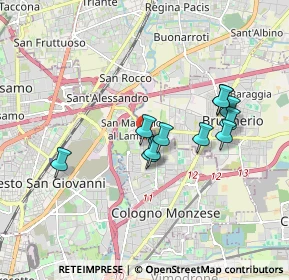 Mappa San Maurizio al Lambro, 20093 Cologno Monzese MI, Italia (1.53091)