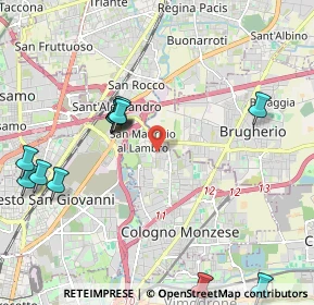 Mappa San Maurizio al Lambro, 20093 Cologno Monzese MI, Italia (2.60154)