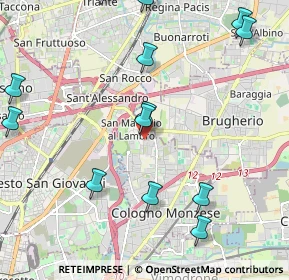 Mappa San Maurizio al Lambro, 20093 Cologno Monzese MI, Italia (2.59)