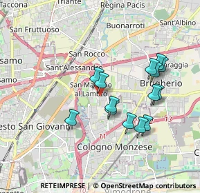 Mappa San Maurizio al Lambro, 20093 Cologno Monzese MI, Italia (1.65929)