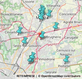 Mappa San Maurizio al Lambro, 20093 Cologno Monzese MI, Italia (4.10214)