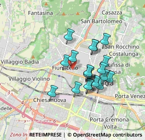 Mappa Via Ippolito Pindemonte, 25126 Brescia BS, Italia (1.363)