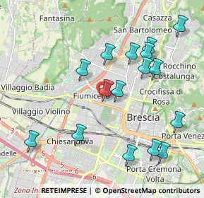 Mappa Via Giovanni Pascoli, 25126 Brescia BS, Italia (2.11188)