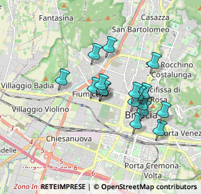 Mappa Via Ippolito Pindemonte, 25126 Brescia BS, Italia (1.38706)