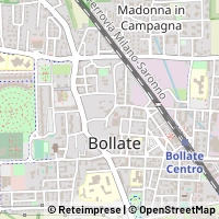 Карта Bollate