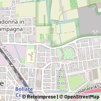 Hartă Bollate