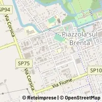 Map Piazzola sul Brenta