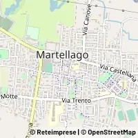 Karte Martellago