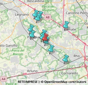 Mappa Via Antonio Cascino, 20014 Nerviano MI, Italia (2.58667)