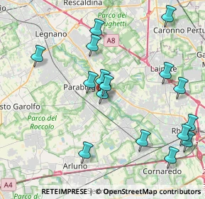 Mappa Via Antonio Cascino, 20014 Nerviano MI, Italia (4.48625)
