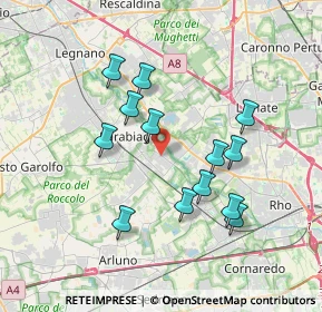 Mappa Via Antonio Cascino, 20014 Nerviano MI, Italia (3.36923)