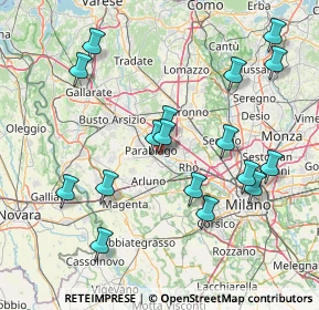 Mappa Via Antonio Cascino, 20014 Nerviano MI, Italia (16.53059)