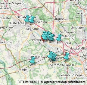 Mappa Via Antonio Cascino, 20014 Nerviano MI, Italia (5.37077)