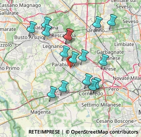 Mappa Via Antonio Cascino, 20014 Nerviano MI, Italia (6.79188)