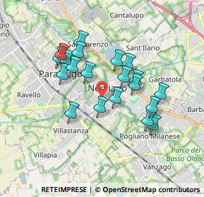 Mappa Via Antonio Cascino, 20014 Nerviano MI, Italia (1.5225)