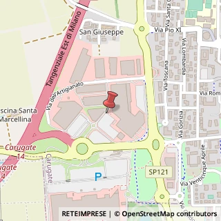 Mappa Via dell'Artigianato, 4, 20061 Carugate, Milano (Lombardia)