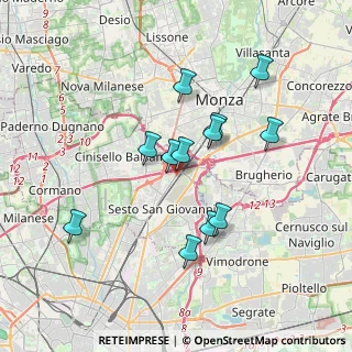 Mappa Via Bernardino Luini, 20099 Sesto San Giovanni MI, Italia (3.1775)
