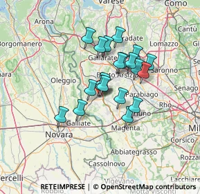 Mappa SS341, 20022 Castano Primo MI, Italia (10.022)