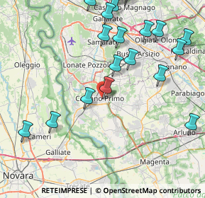 Mappa SS341, 20022 Castano Primo MI, Italia (10.138)