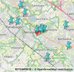 Mappa Via Armando Diaz, 20014 Nerviano MI, Italia (2.03818)