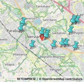 Mappa Via Armando Diaz, 20014 Nerviano MI, Italia (1.96286)