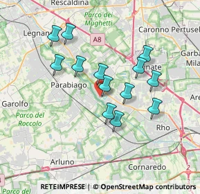 Mappa Via Armando Diaz, 20014 Nerviano MI, Italia (3.08231)