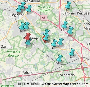 Mappa Via Armando Diaz, 20014 Nerviano MI, Italia (4.28611)