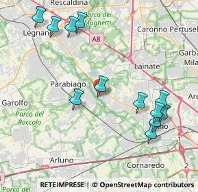 Mappa Via Armando Diaz, 20014 Nerviano MI, Italia (4.53333)