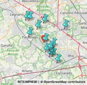 Mappa Via Armando Diaz, 20014 Nerviano MI, Italia (2.89429)