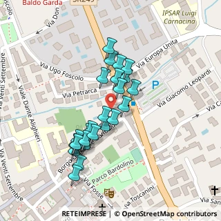 Mappa Via S. Severo, 37011 Bardolino VR, Italia (0.09231)